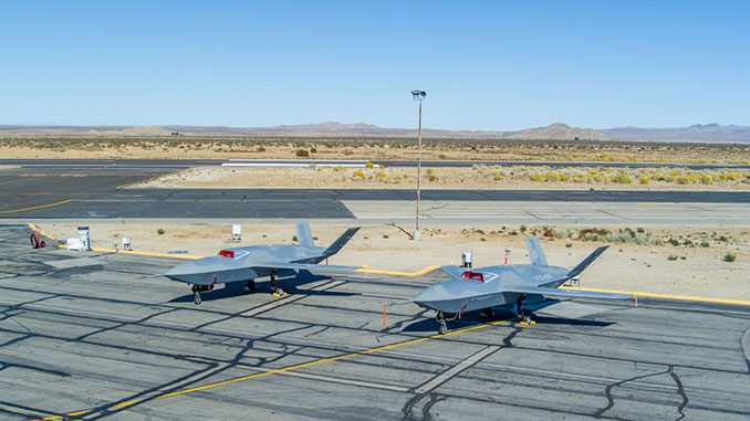 YFQ-42A CCA MQ-20 Avenger Autonomous Fighter Jets